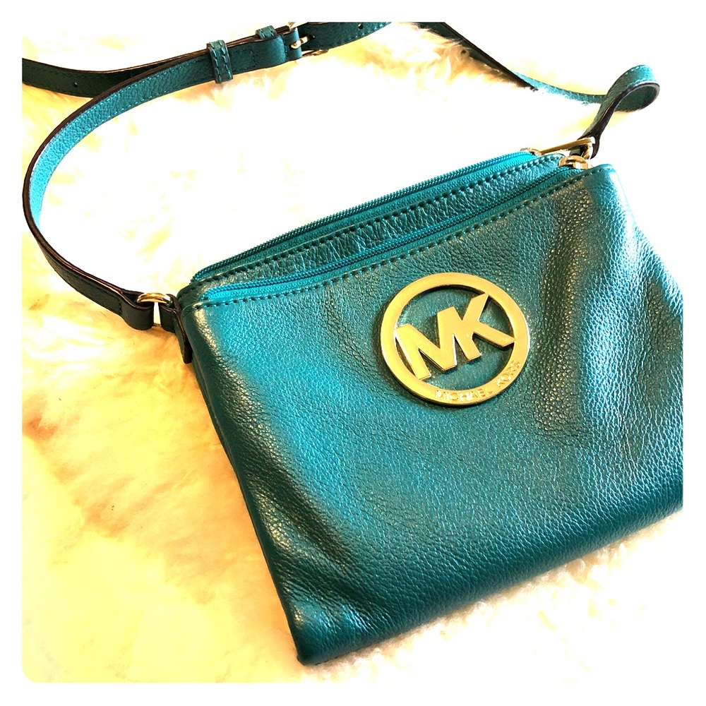 Teal Michael Kors Crossbody